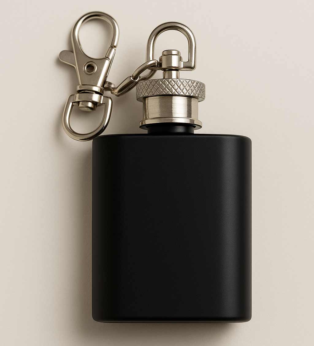 Clip Mate personalized Mini Flask