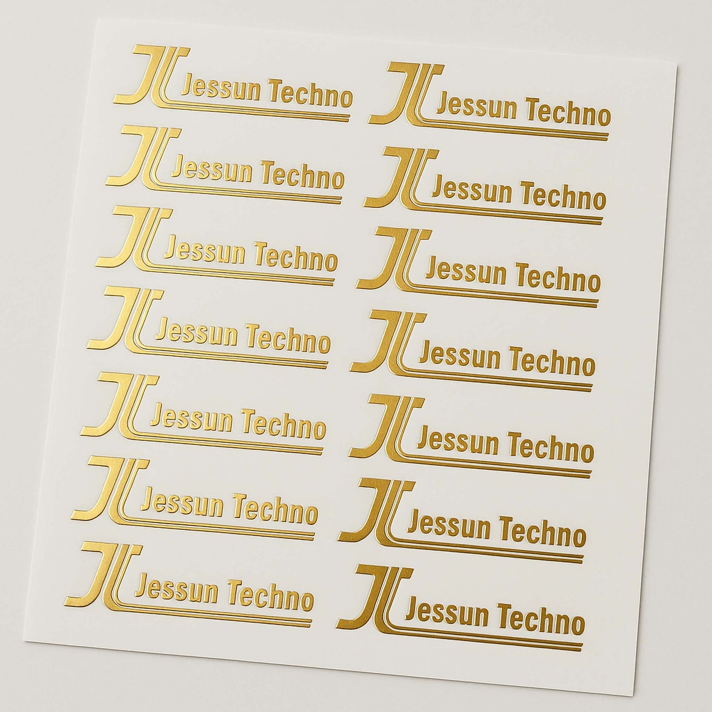 Gold Metal Stickers – Luxury That Sticks - A4 SIZE SHEET