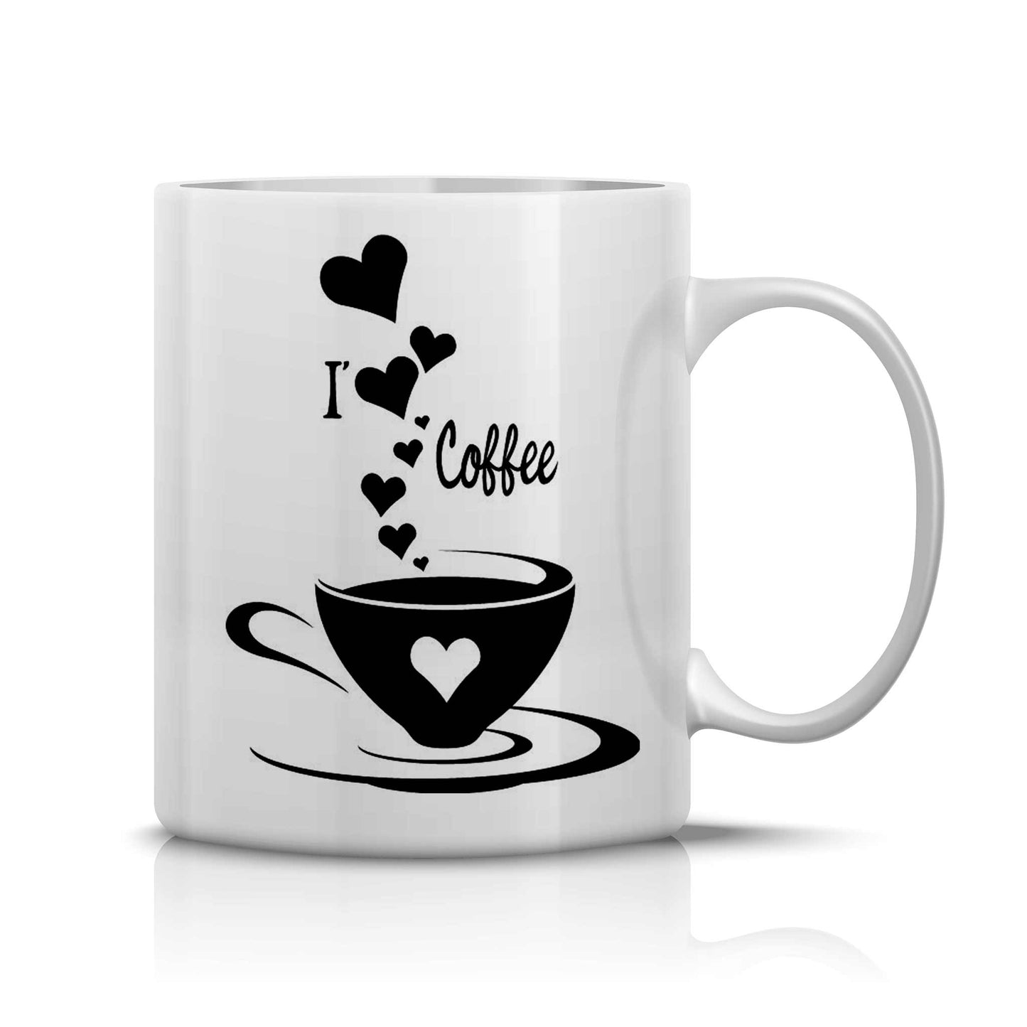 Personalised White Thermal Mug – Minimalist Travel Essential