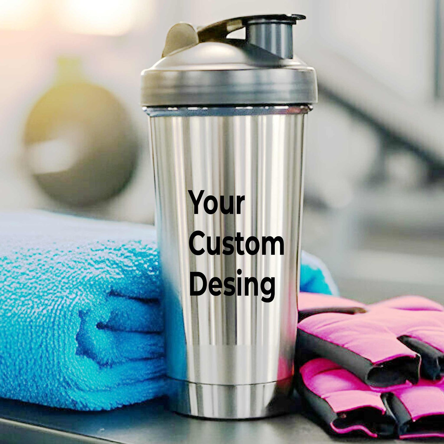 Steel Flex Personalized Gym Shaker