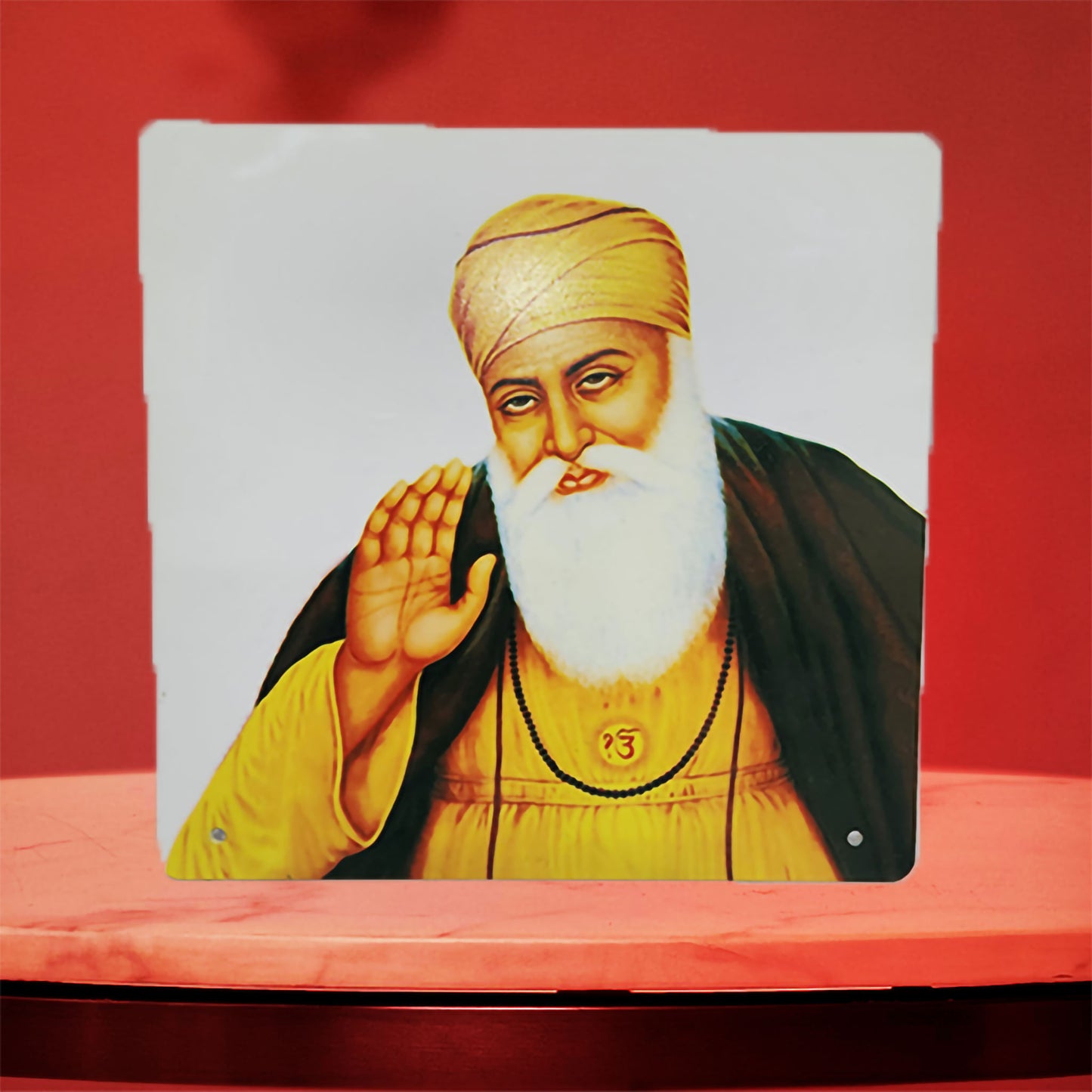 Guru Nanak Ji Kripa Darshan- (Size 9x9 Inch)