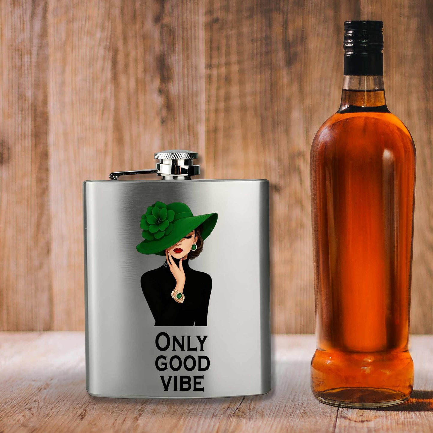 Silver Mini Hip Flask – Small, Elegant, and Uniquely Yours