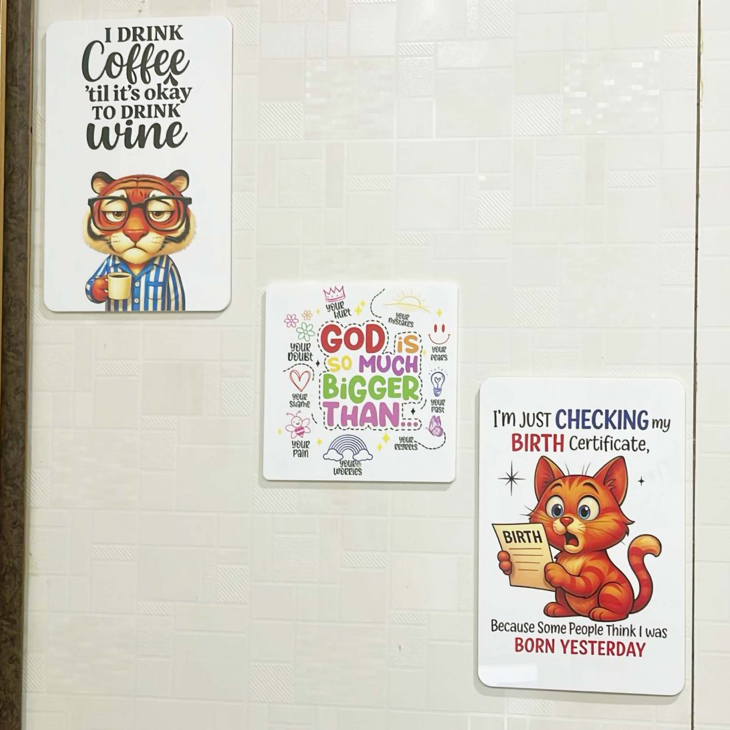 Triple the Sass – Custom Sarcastic Wall Art Set (Set of 3)