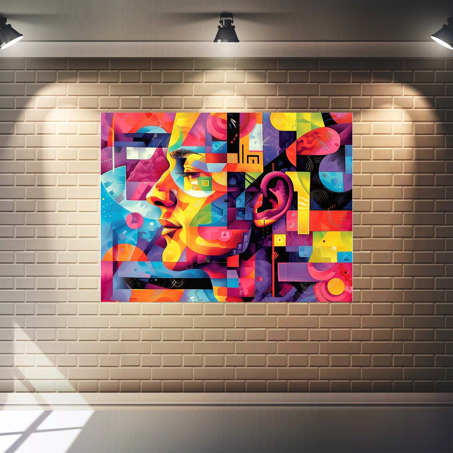 Abstract Quartet – Custom Acrylic Wall Art ( Size 24x 18) Inch