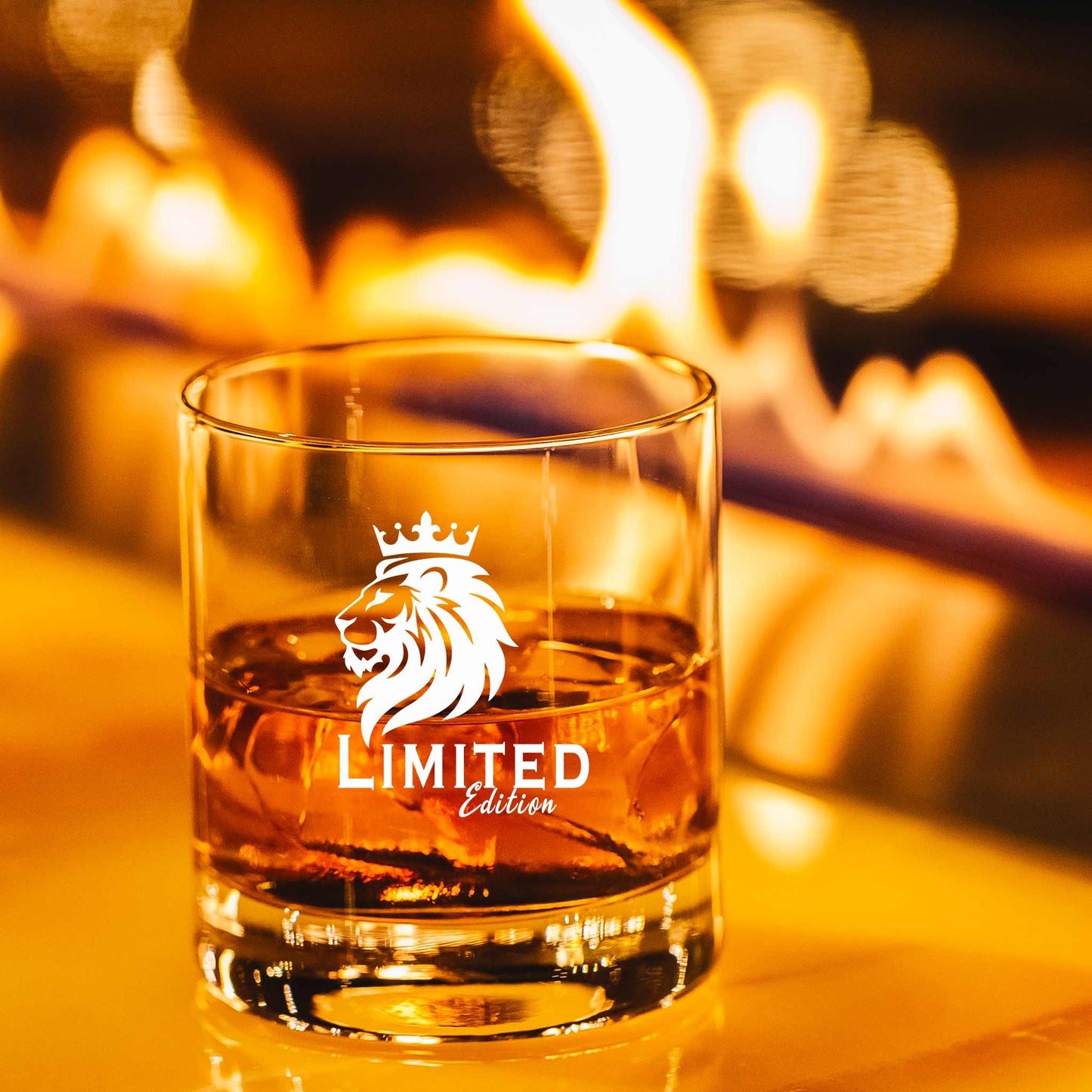 Oak & Fire whiskey glasse