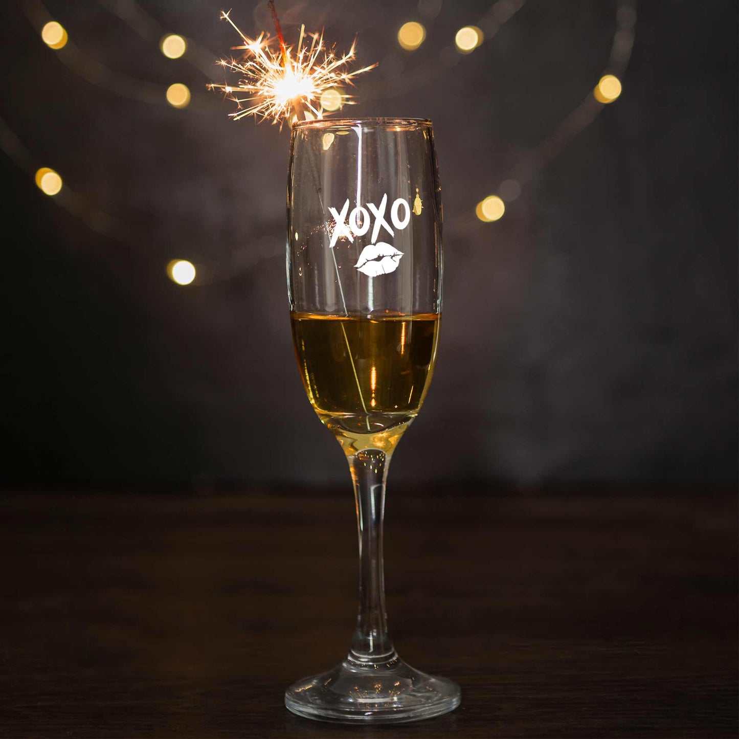 XOXO Flute Champagne Glass