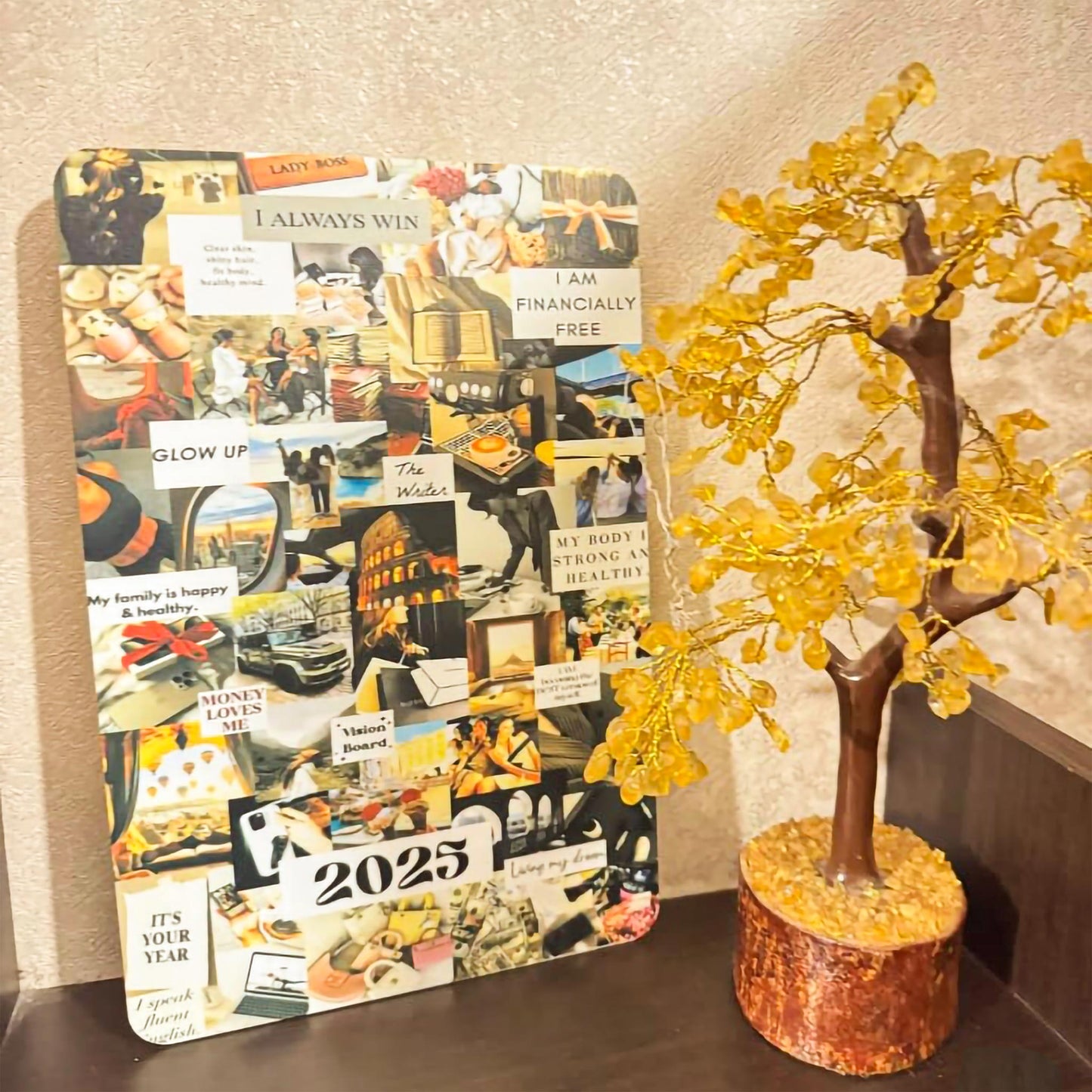 2025 Dream Map (formerly 2025 Vision Board - (Size 6x9 Inch)
