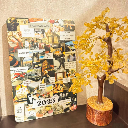 2025 Dream Map (formerly 2025 Vision Board - (Size 6x9 Inch)