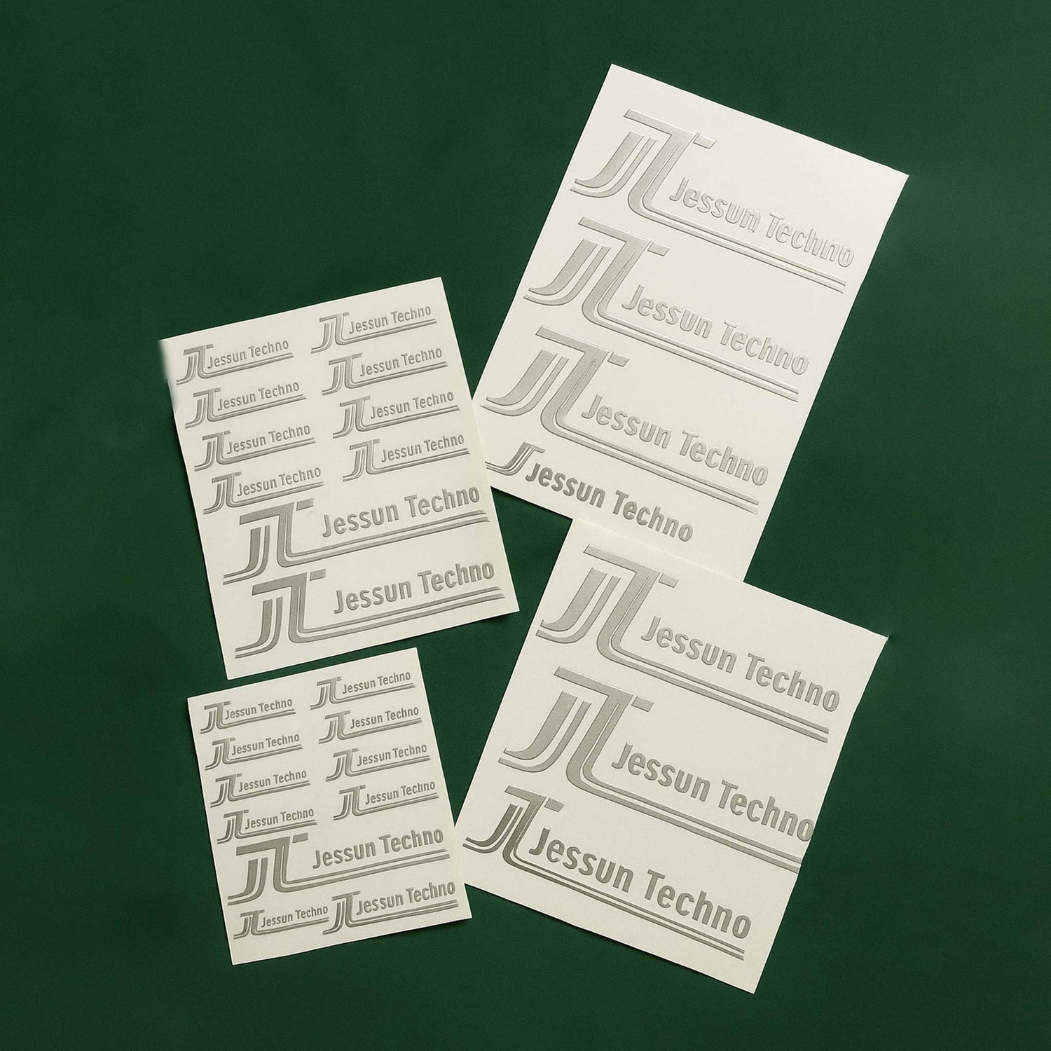 Premium silver  Metallic Stickers