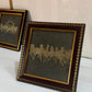 Regal Seven Horses Pyrite Decor Frame