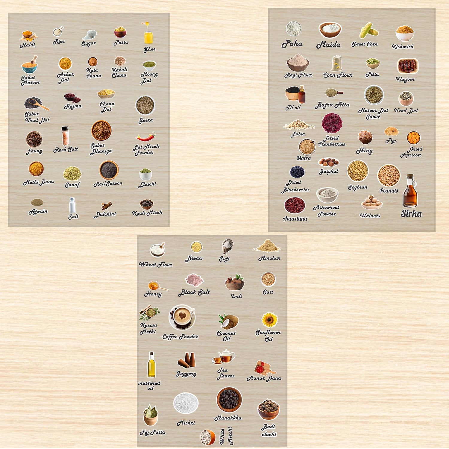 Multiple Sticker In One Sheets