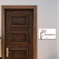 White Acrylic Home Name Plate – Minimal Elegance for Your Entrance-(Size-12x 9 Inch)